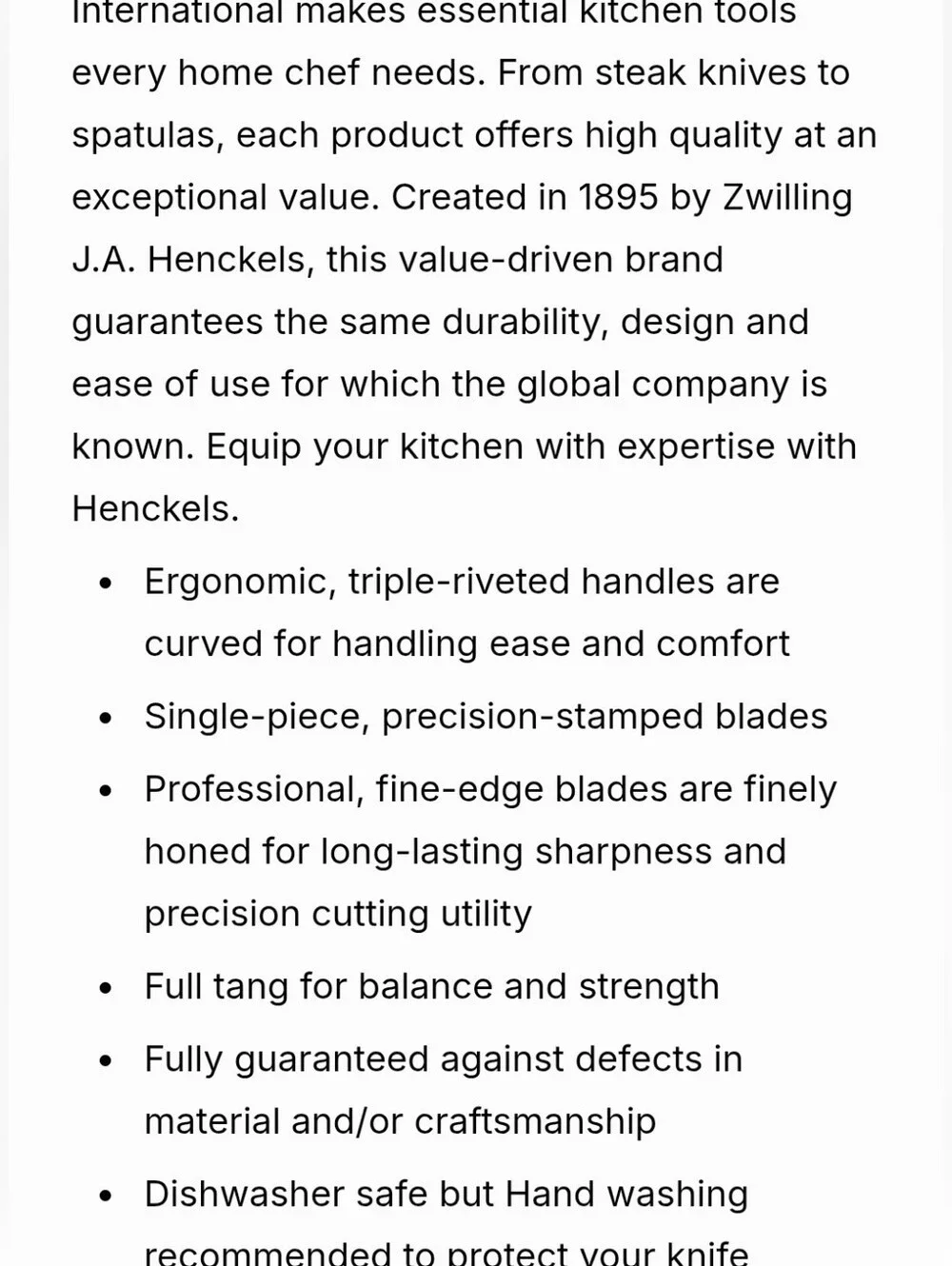 Henckels Definition Fine Edge 7